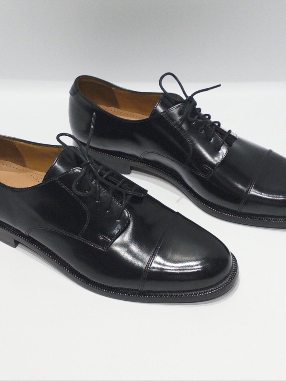 Cole Haan Caldwell Black Patent Leather Oxfords 08330, Size 12D